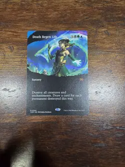 Death Begets Life (Borderless) Tarkir: Dragonstorm Regular MTG NM Magic Card - Image 1