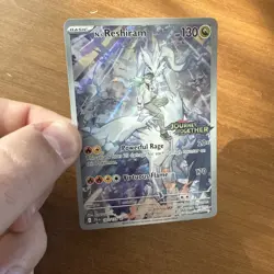 N's Reshiram 167/159 Stamped Promo Journey Together Pokemon Card - Image 3