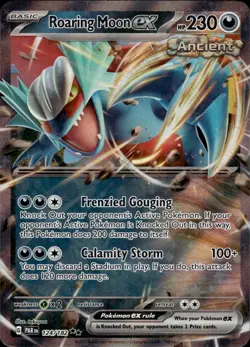 Roaring Moon ex Double Rare Prize Pack Series Cards 124/182 NM - Image 1