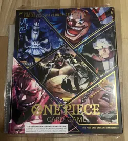 [US SELLER] One Piece Seven Warlords 2nd Anniversary Binder Sealed (No Cards) - Image 2
