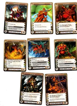 Lot #0012. 8 Chaotic Creature cards Danian - Image 1