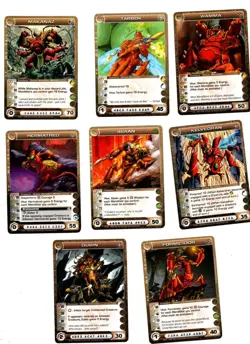 Lot #0015. 8 Chaotic Creature cards Danian - Image 1