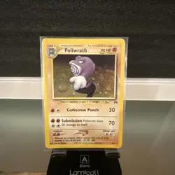 Poliwrath Neo Discovery Holo Rare Unlimited Pokemon TCG Card 9/75 - Image 1