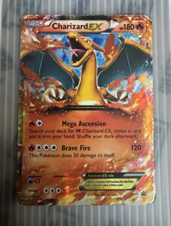 Charizard EX XY17 XY Promos Holo Card Damaged - Image 1