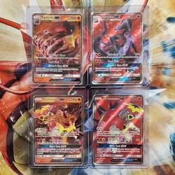 Salazzle GX + Turtonator GX - Full Arts + Regulars - Pokemon Cards - Lot #203 - Image 1