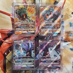 Marshadow GX + Toxapex GX - Full Arts + Regulars - Pokemon Cards - Lot #202 - Image 1