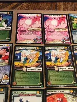 DBZ CCG Promo Card Lot - Dragon Ball Z Score - Goku Majin Vegeta Non Foil - Image 3