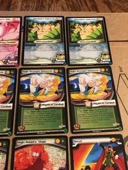 DBZ CCG Promo Card Lot - Dragon Ball Z Score - Goku Majin Vegeta Non Foil - Image 4
