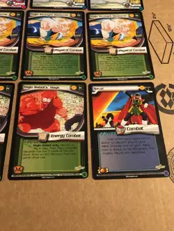 DBZ CCG Promo Card Lot - Dragon Ball Z Score - Goku Majin Vegeta Non Foil - Image 5