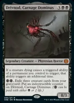 [1x] Drivnod, Carnage Dominus - Near Mint, English - Phyrexia: All Will Be One M - Image 1