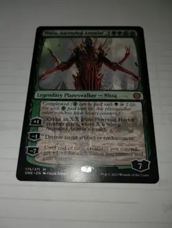 1x Nissa, Ascended Animist #175 Phyrexia: All Will Be One NM - Image 2