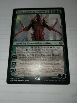 1x Nissa, Ascended Animist #175 Phyrexia: All Will Be One NM - Image 3