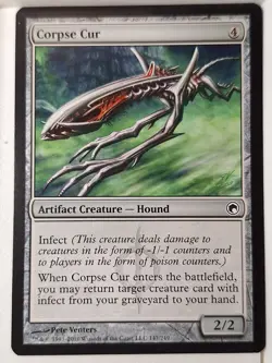Corpse Cur - Scars of Mirrodin - Magic the Gathering MTG Nice! - Image 1