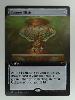 MTG Bling - Showcase - Cosmos Elixir (Extended Art) - Kaldheim -K66 - Image 1