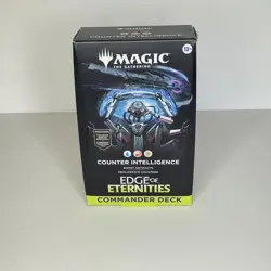 MTG Edge of Eternities Counter Intelligence Commander Deck Magic The Gathering - Image 1