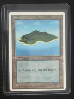 Magic MTG Italian Revised Island Artist Proof Near Mint - Only 50 Exist! - Image 3