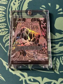 Reanimate 0022 Borderless Foil Marvel Universe Eternal Legal MAR Spider-Man MTG - Image 1