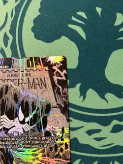 Reanimate 0022 Borderless Foil Marvel Universe Eternal Legal MAR Spider-Man MTG - Image 4