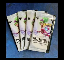 4x FINAL FANTASY - MTG - Collector Booster SAMPLE PACK Sealed - Image 1