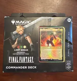 Magic: The Gathering Final Fantasy VII Commander Deck - Limit Break - Open Box - Image 1