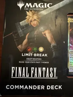 Magic: The Gathering Final Fantasy VII Commander Deck - Limit Break - Open Box - Image 2