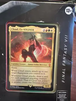 Magic: The Gathering Final Fantasy VII Commander Deck - Limit Break - Open Box - Image 3