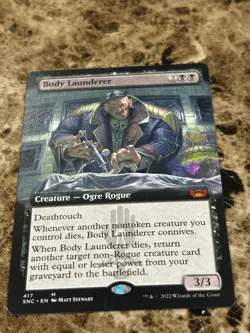 BODY LAUNDERER Magic MTG Streets of New Capenna Extended Art - Image 1