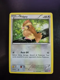 Pidgey 29/30 Bisharp & Wigglytuff Trainer Kit Pokemon TCG Regular Lightly Played - Image 1