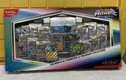 Pokemon Prismatic Evolutions Sams Club Lucario Tyranitar Ex Premium Collection - Image 1