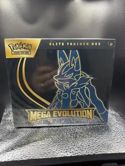 Pokemon Mega Evolution Lucario Elite Trainer Box ETB New/Sealed In Hand - Image 1