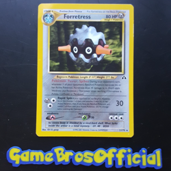 Forretress - 21/75 - Neo Discovery Unlimited Rare Non Holo Pokemon TCG 2001 - LP - Image 1