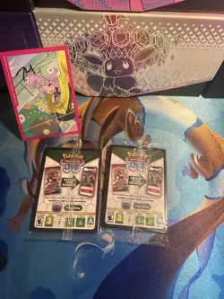 Pokemon SEALED Boss's Orders Cyrus SWSH251 + Klara SWSH302 Promo Full Art - Image 3