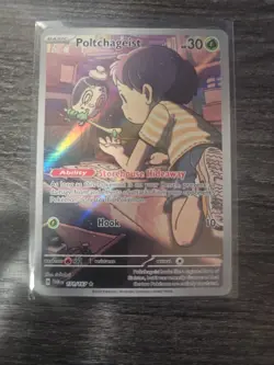 Poltchageist 171/167 Sv06: Twilight Masquerade Illustration Rare Pokemon - Image 1