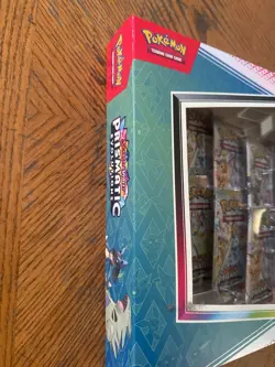 PRISMATIC EVOLUTIONS Lucario EX and Tyranitar EX Premium Collection Sam’s Club - Image 3