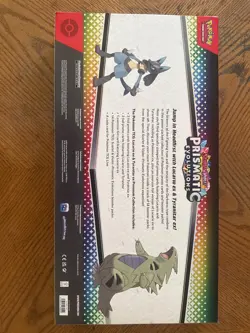 PRISMATIC EVOLUTIONS Lucario EX and Tyranitar EX Premium Collection Sam’s Club - Image 4
