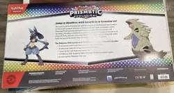 Pokemon Lucario Ex Tyranitar Ex Premium Collection Sams Club Prismatic SEALED - Image 2
