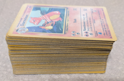 123 Original Pokemon Base Set Cards 52 Pokemon, 56 Energy, 15 trainers WotC 1999 - Image 2