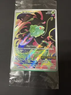 Bulbasaur Stamped Promo Illustration Rare - #133/132 - Pokemon Mega Evolutions - Image 2