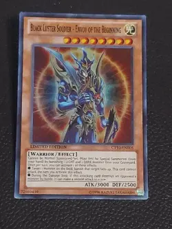 | Yugioh Black Luster Soldier - Envoy of the Beginning CT10-EN005 Super VLP | - Image 1