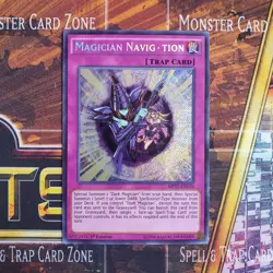 1x Magician Navigation - Secret Rare - MP17-EN110 - 1st Ed - LP - Image 1