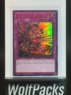 2025 Yu-Gi-Oh! Destructive Daruma Karma Cannon RA04-EN103 1st Edition Ultra Rare - Image 1