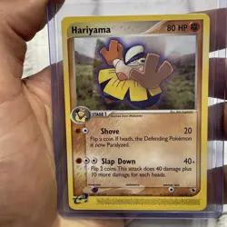 Pokemon TCG Card - Hariyama EX Ruby and Sapphire 33/109 - Regular Uncommon - NM - Image 1