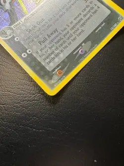 Pokemon Mightyena Stamped Reverse Holo Card 12/107 EX Deoxys Set LP Rare - Image 3