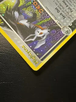 Pokemon Mightyena Stamped Reverse Holo Card 12/107 EX Deoxys Set LP Rare - Image 4