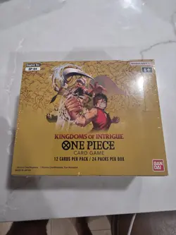 ONE PIECE CARD GAME: KINGDOMS OF INTRIGUE BOOSTER BOX OP04 24 Packs - Image 1