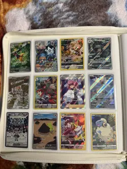 Pokemon Card Binder Collection With Modern Full Arts Illustration Rares - Image 2