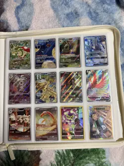 Pokemon Card Binder Collection With Modern Full Arts Illustration Rares - Image 3