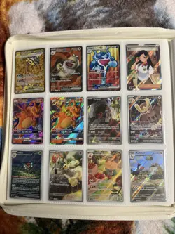 Pokemon Card Binder Collection With Modern Full Arts Illustration Rares - Image 4