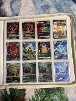 Pokemon Card Binder Collection With Modern Full Arts Illustration Rares - Image 5