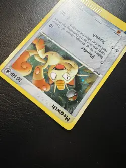 Pokemon TCG Meowth Black Star Promos Holo Card 13 LP/NM Condition - Image 4
